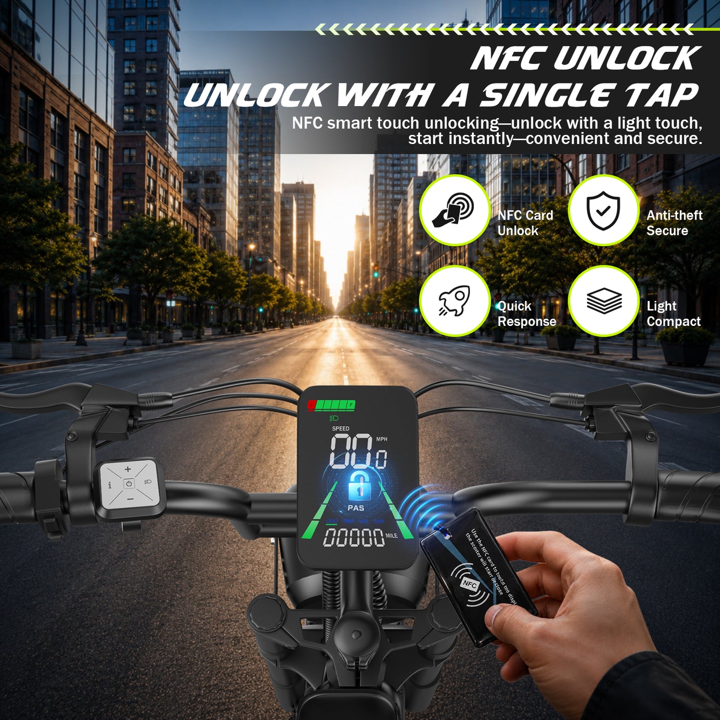 Bicicleta eléctrica plegable para adultos F12