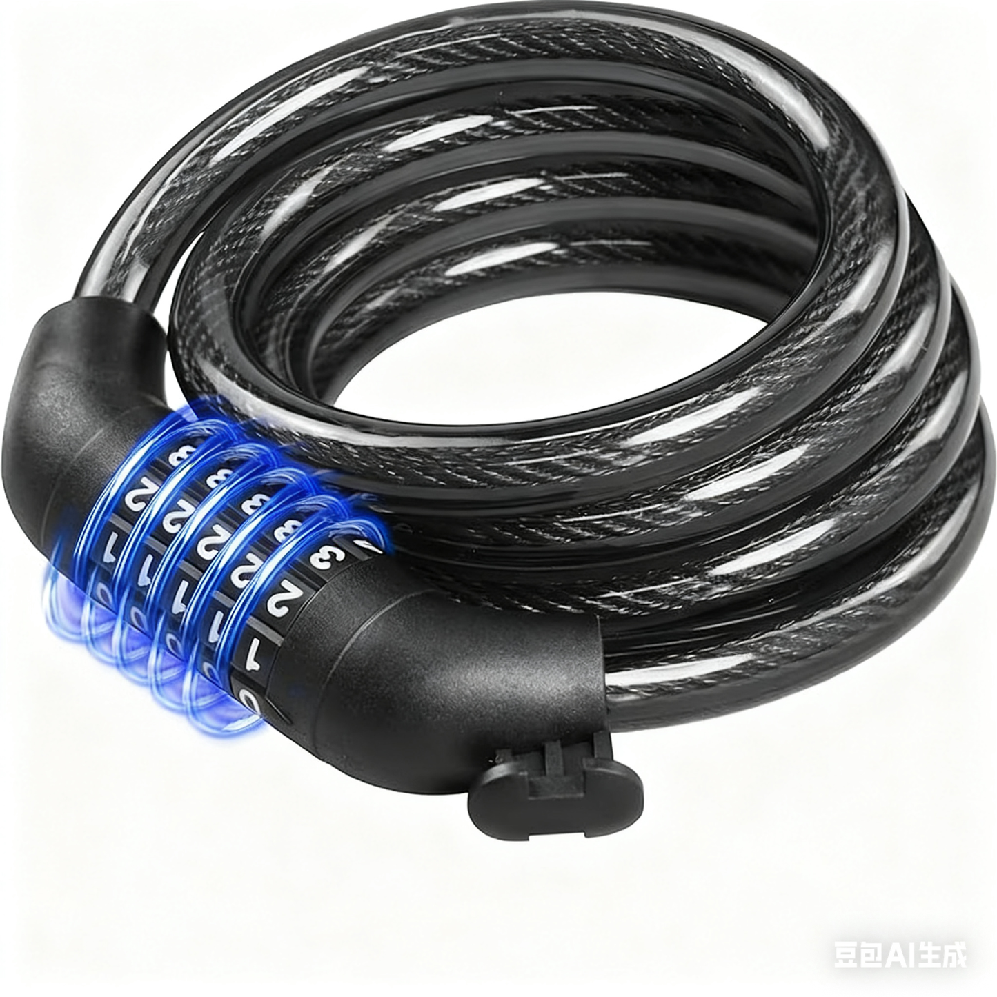 Heavy Duty Bike Lock 5-Digit Combination Password Bicycle Cable High Security US