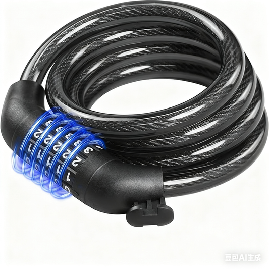 Heavy Duty Bike Lock 5-Digit Combination Password Bicycle Cable High Security US