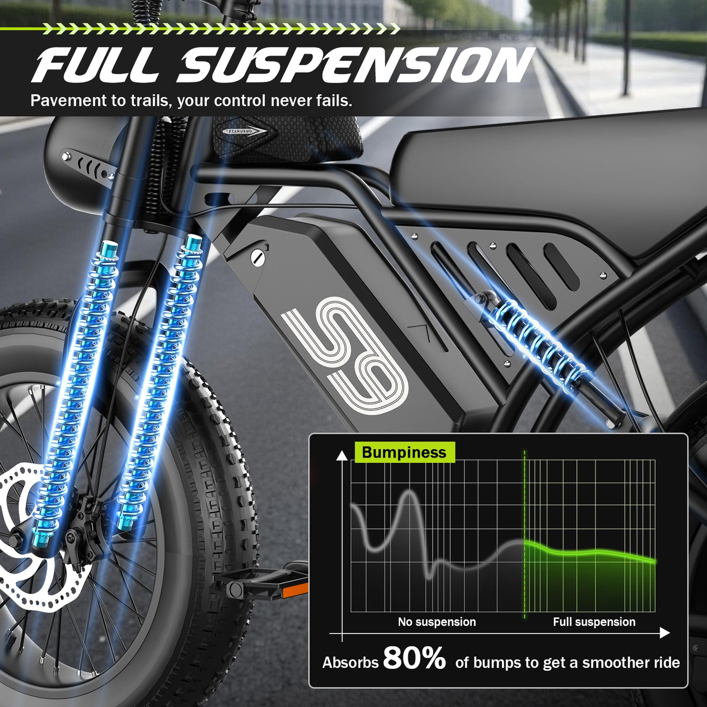 Bicicleta eléctrica plegable para adultos F12