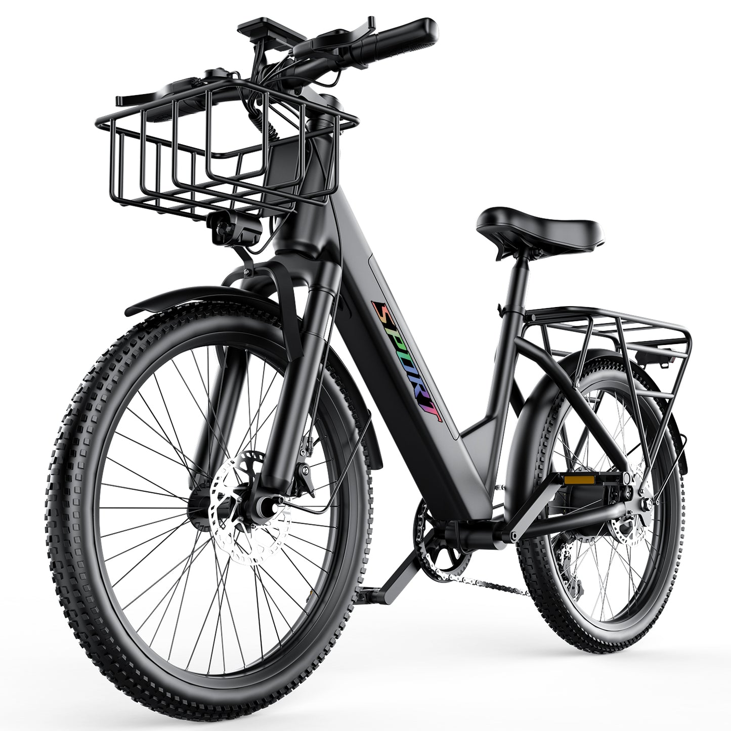 ASKGO F29 Electric Bike for Adults, 1800W Peak 750W Electric Mountain Bike, 30MPH Ebike with 48V 25Ah Removable Battery, 7 Speeds,UL2849