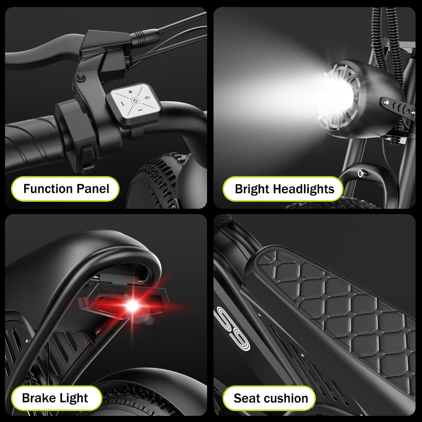 Bicicleta eléctrica plegable para adultos F12