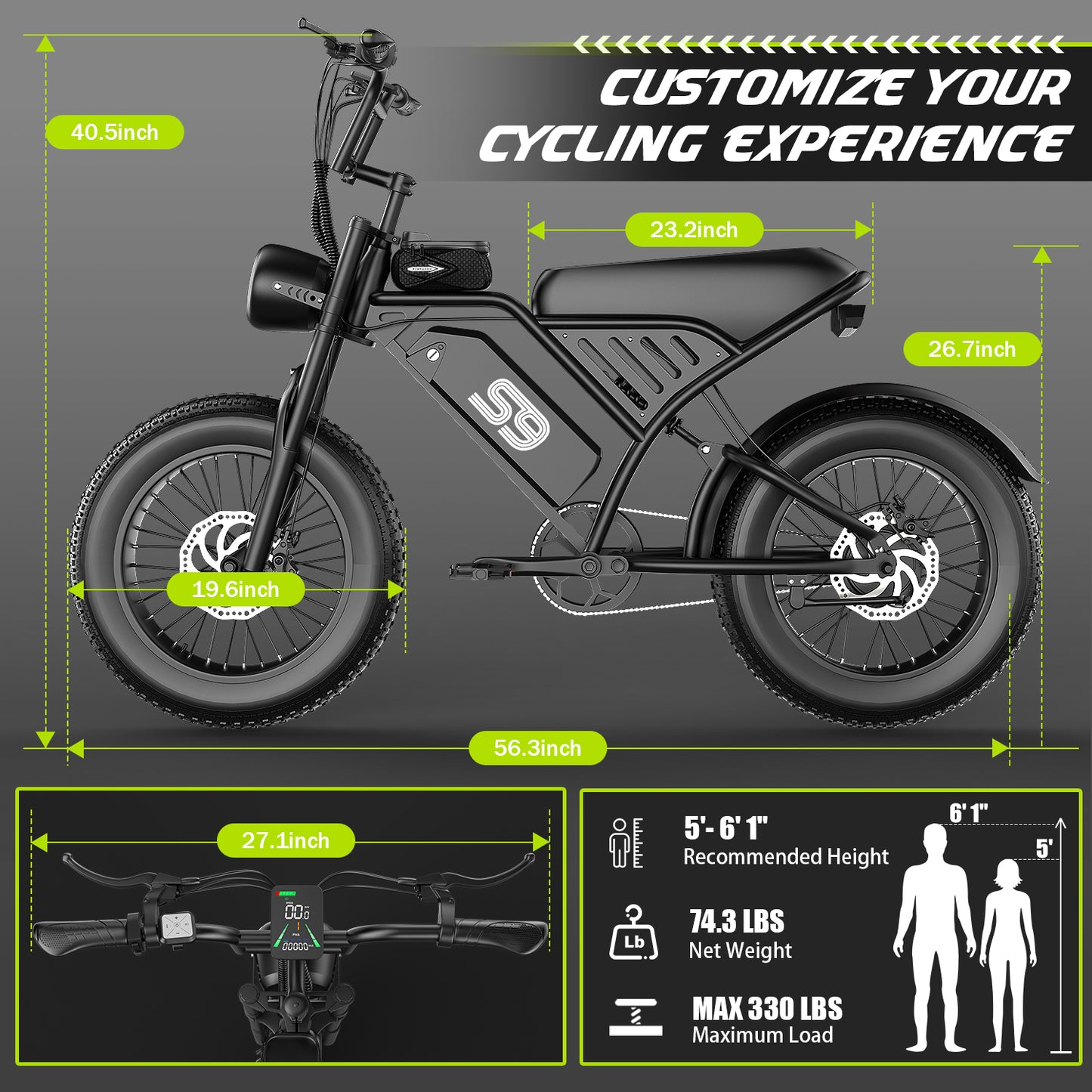 Bicicleta eléctrica plegable para adultos F12