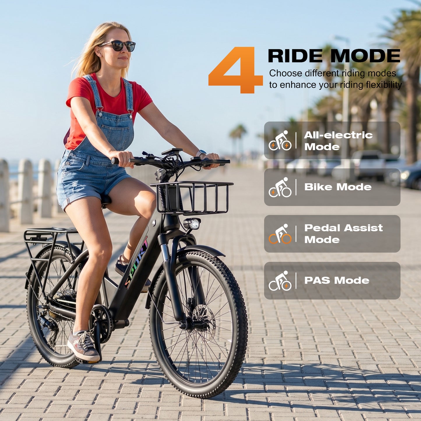 ASKGO F29 Electric Bike for Adults, 1800W Peak 750W Electric Mountain Bike, 30MPH Ebike with 48V 25Ah Removable Battery, 7 Speeds,UL2849