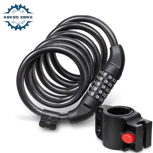 5 Digit Combination Heavy Duty Anti-Theft Bicycle Lock
