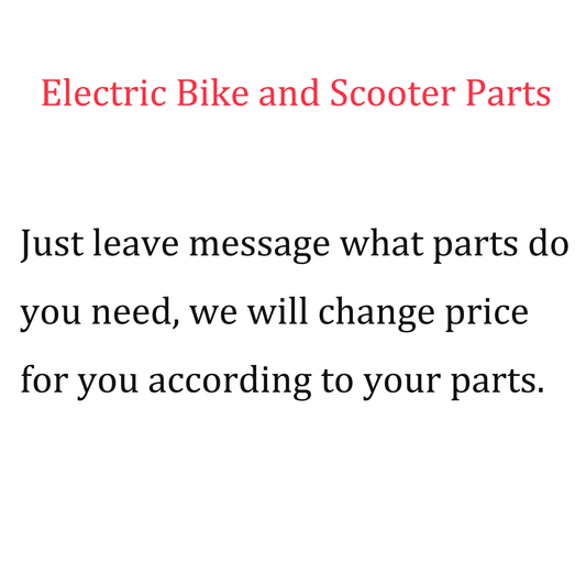 Electric Bike and Scooter Parts ( Charger/ Throttle/ Display/ Controller/ Brake Handle and so on)